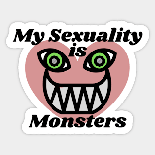 Monster Sexual Sticker